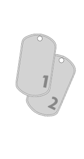 IDTAG DogTag 
Double ID