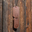 PERSONNALISEZ vos plaques militaires Dog Tag en CUIVRE ici ! 