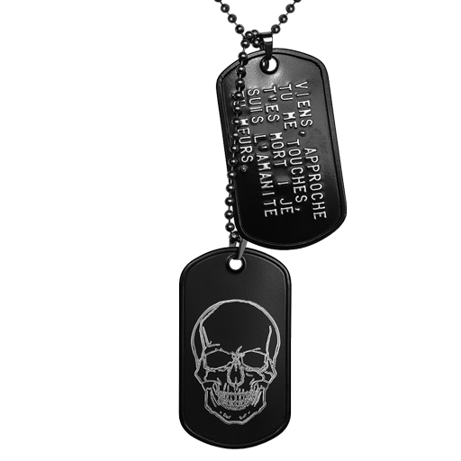 https://www.monidtag.com / ID Tag All Black