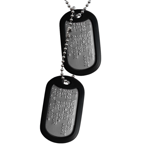 https://www.monidtag.com / THE Dog Tag for purists.