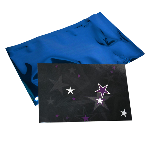 https://www.monidtag.com / Carte Enveloppe Cadeau Bleue