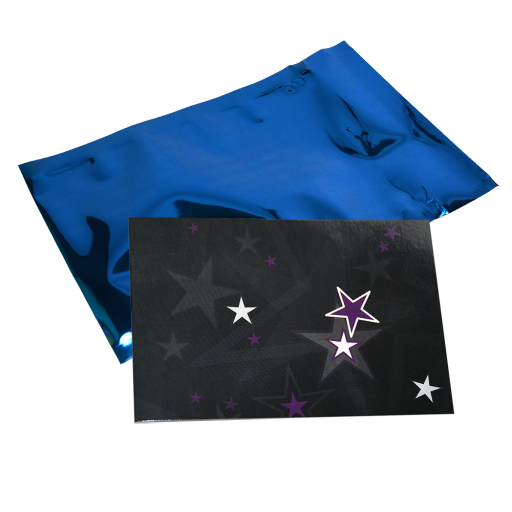 https://www.monidtag.com / Carte enveloppe cadeau bleue