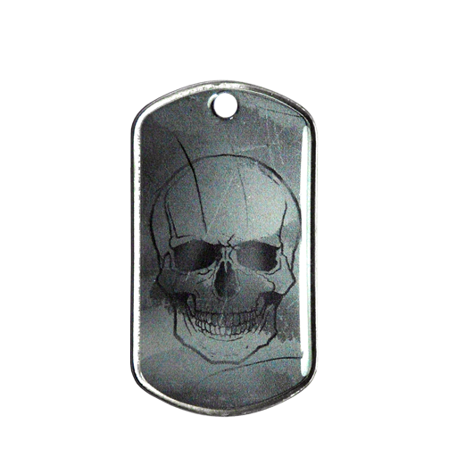 https://www.monidtag.com / ID Tag Skull