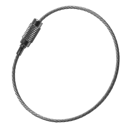 France Quincaillerie - PORTE-CLES EXTENSIBLE CABLE ACIER